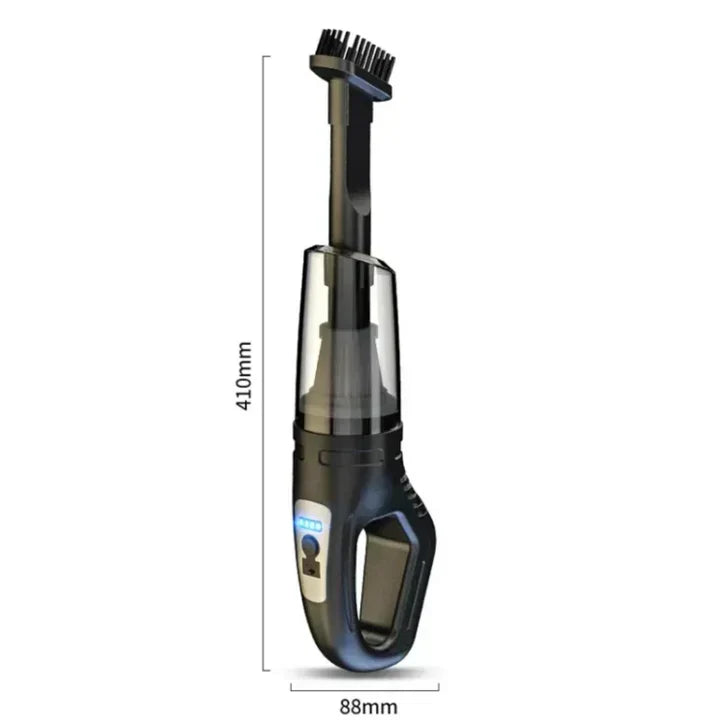 Pack Conduite Sereine : Support Téléphone Magnétique 720° + Aspirateur Voiture 2 en 1