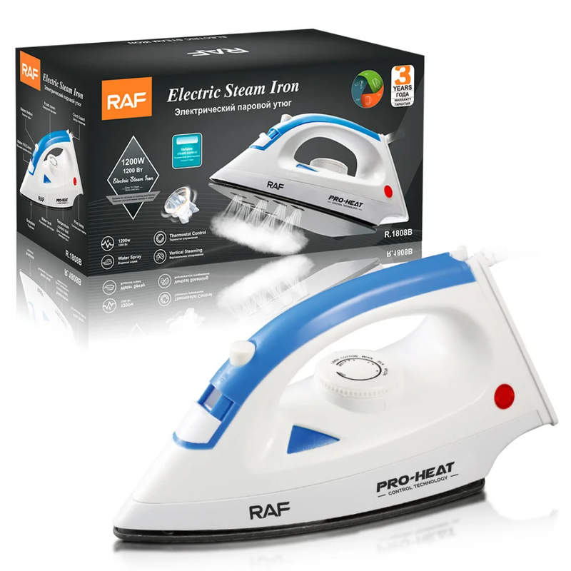 Fer à Repasser à Vapeur Électrique RAF