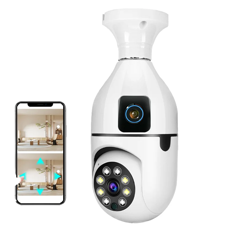 Caméra de sécurité à double objectif V380