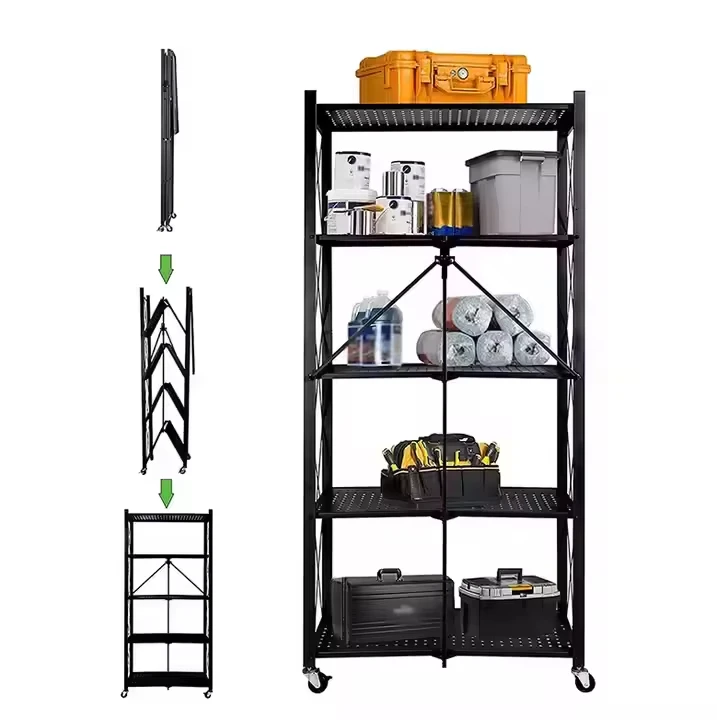 Étagère de rangement pliable 5 niveaux