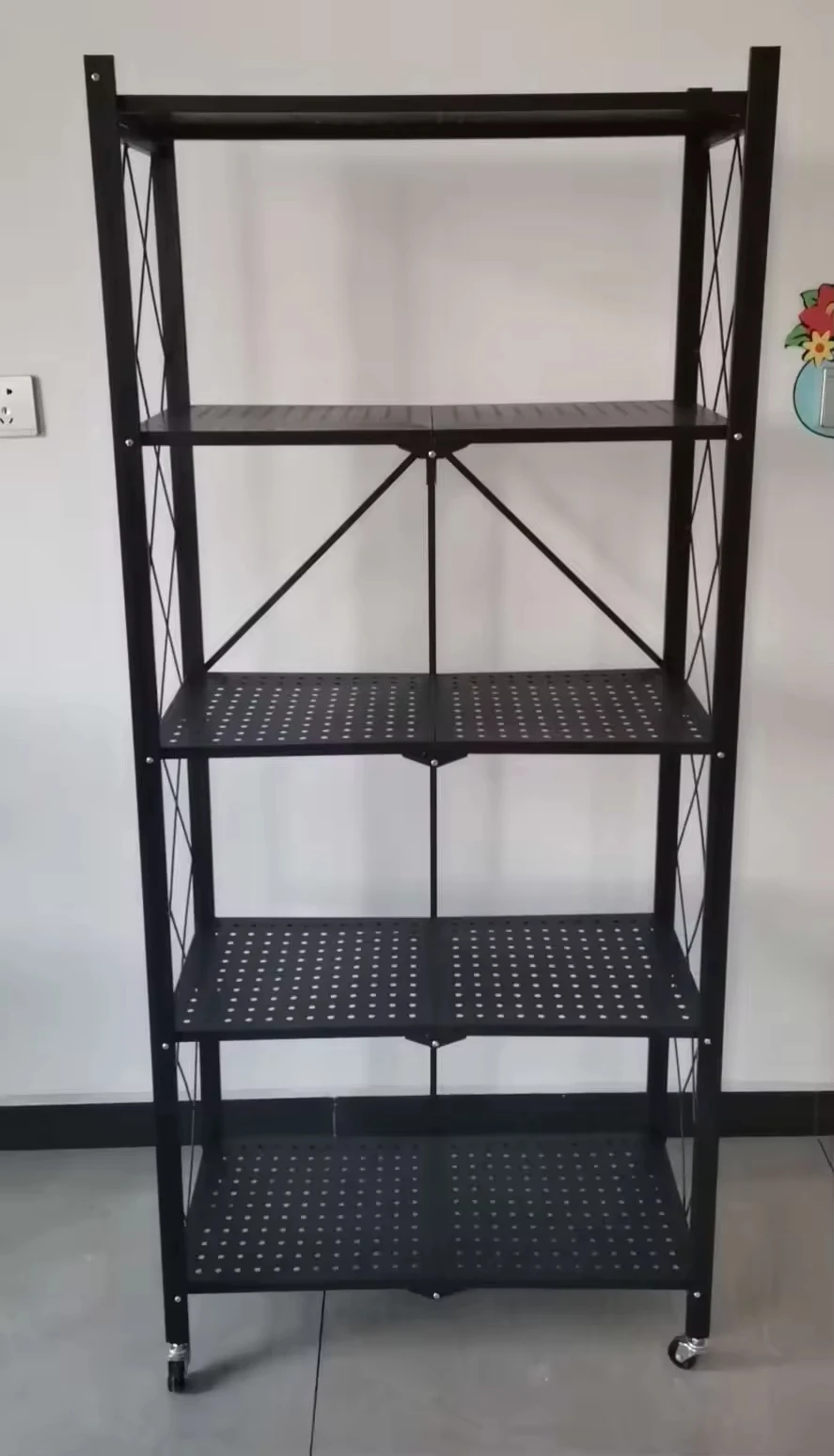 Étagère de rangement pliable 5 niveaux