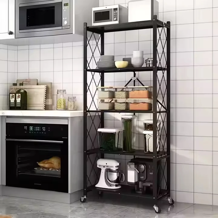 Étagère de rangement pliable 5 niveaux