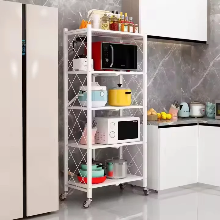 Étagère de rangement pliable 5 niveaux
