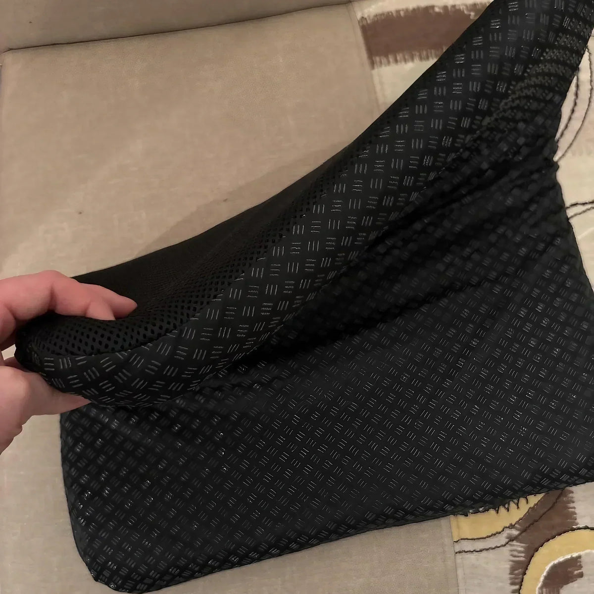 Coussin de siège médical + housse protectrice antidérapante