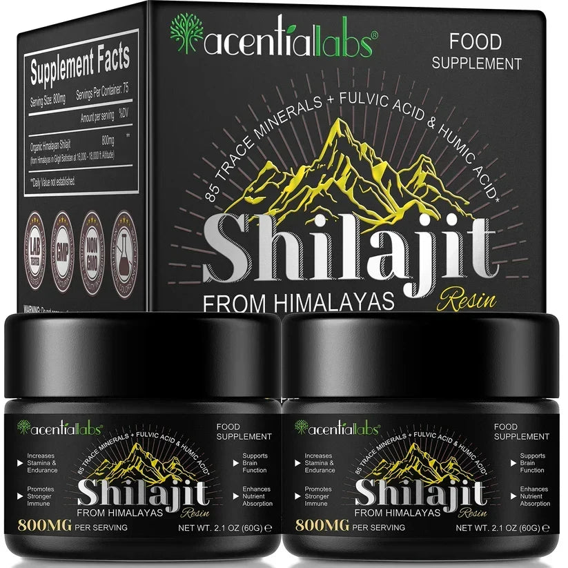 Shilajit Resin de Himalayan Pure – L’énergie pure de la nature !