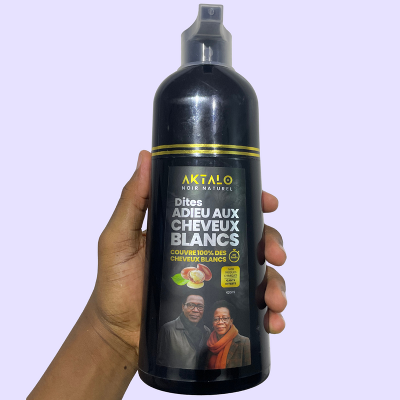 AKTALO - Dites Adieu aux cheveux blancs EN 8 MINUTES ! Garantie Satisfait ou remboursé