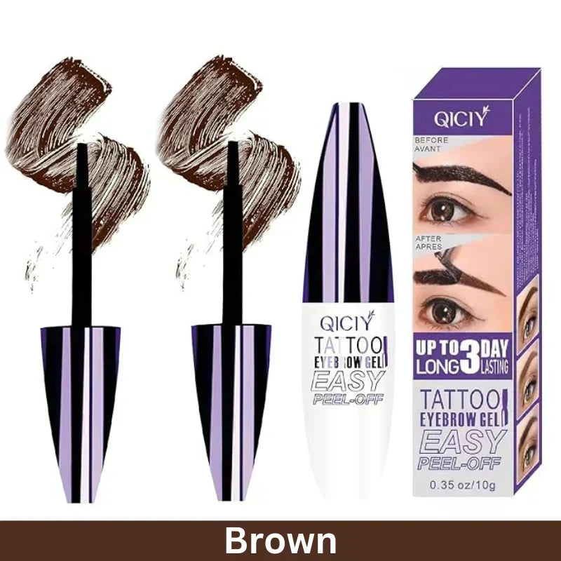 Teinture Sourcils Semi-Permanente- Longue Durée 3 à 7 Jours ( 1 Acheté + 1 OFFERT )