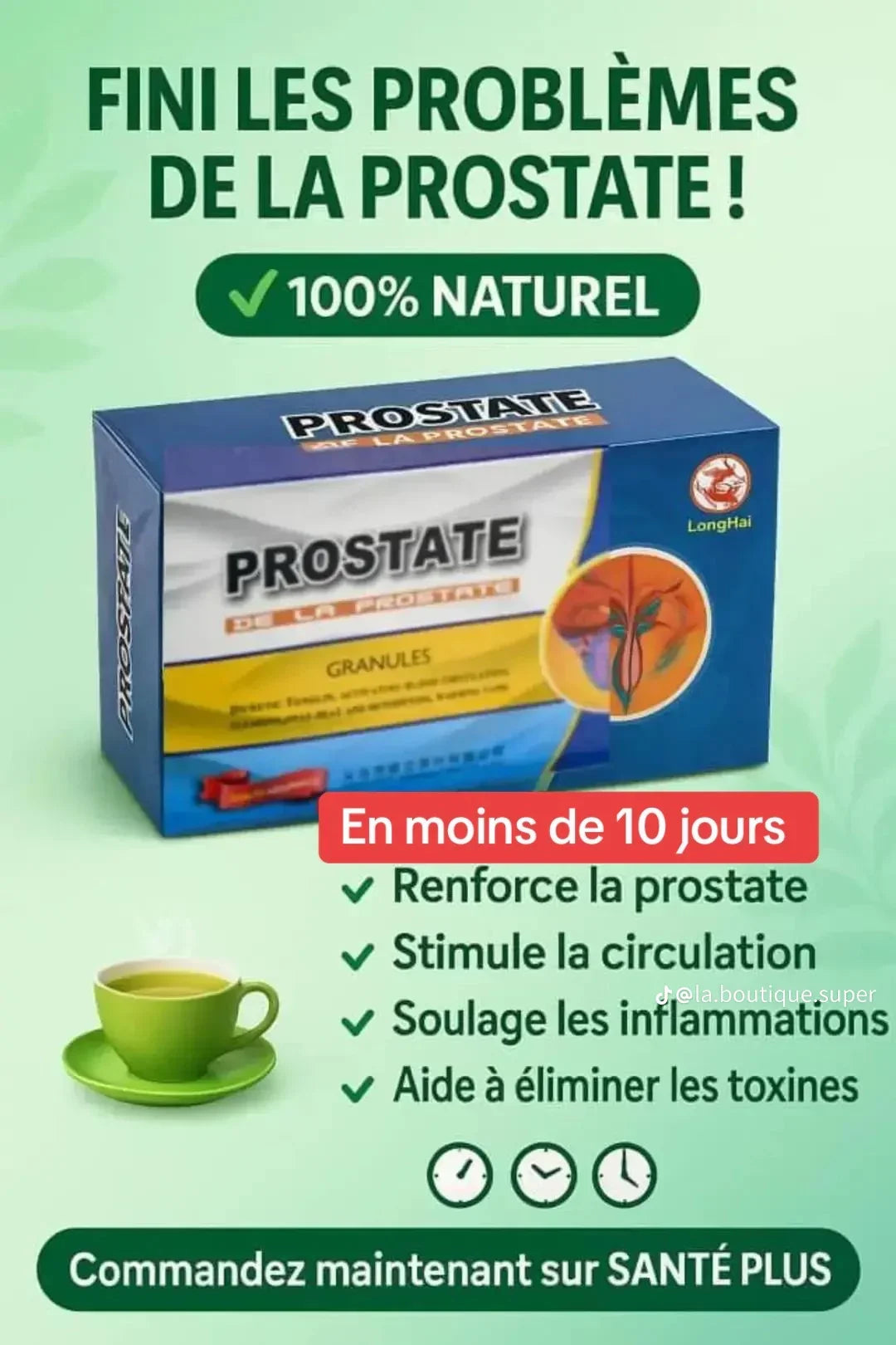 PROSTATE Long Hai - Soutien Naturel pour la Santé de la Prostate