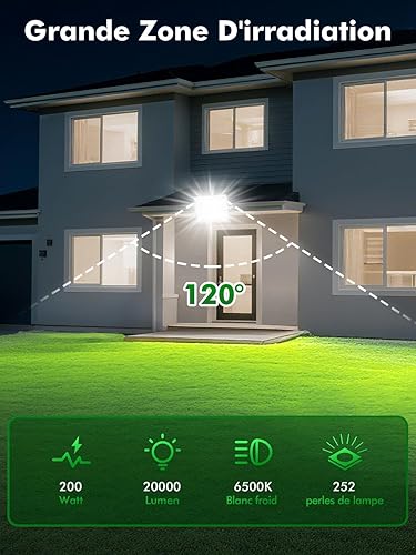 Projecteur solaire led