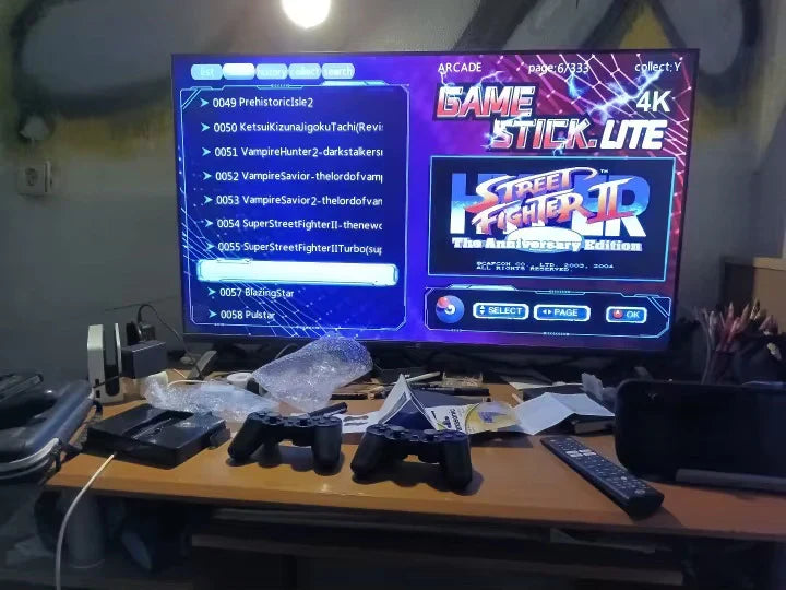 🎮 CONSOLE DE JEU RÉTRO – 20 000 JEUX INTÉGRÉS + 2 MANETTES