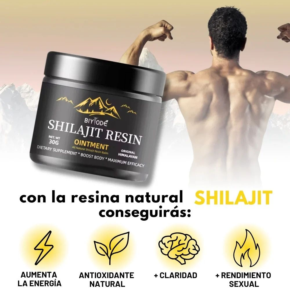 Shilajit Pur Naturel – Booster d’Énergie, Endurance & Vitalité Extrême ⚡🔥
