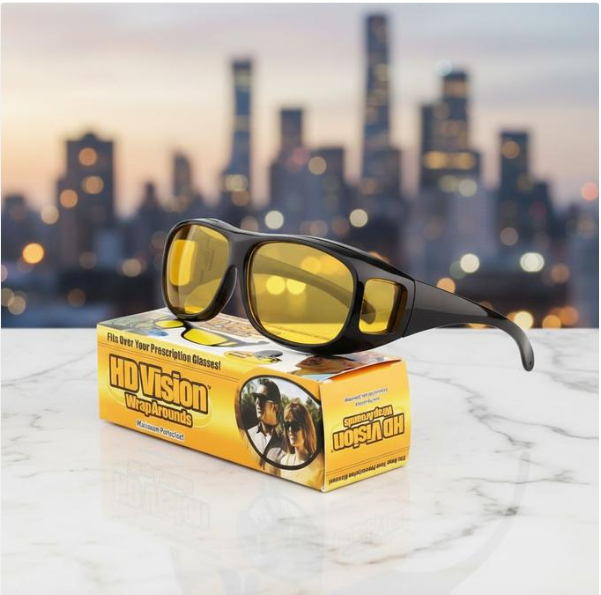Lunettes Nocturnes Termego™ - Réduisez les risques la nuit grâce à une vision plus nette