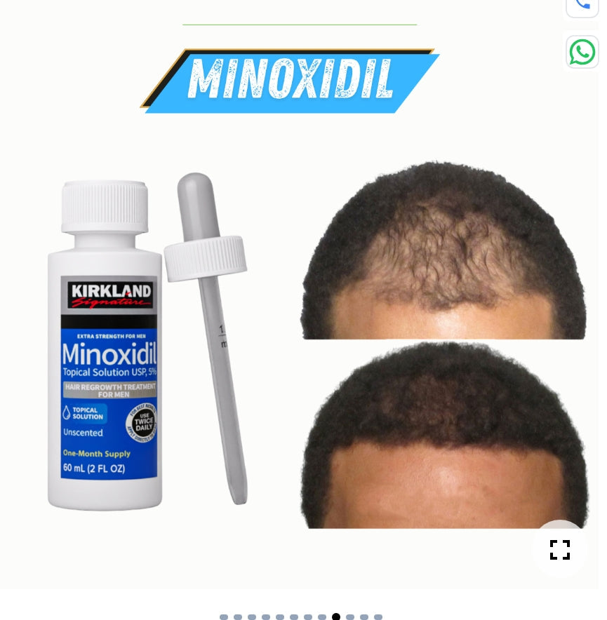 Minoxidil 5% – Traitement Anti-Chute & Repousse des Cheveux