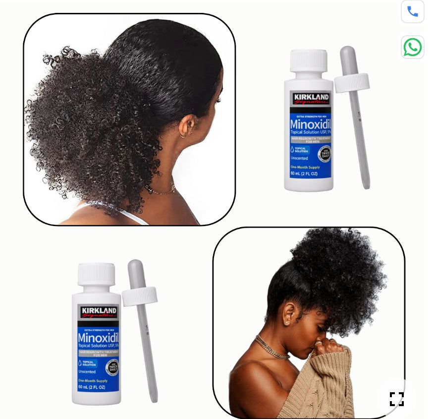 Minoxidil 5% – Traitement Anti-Chute & Repousse des Cheveux