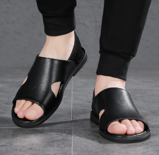 Sandales Ultra-Résistantes en Caoutchouc Premium (❌ Cuir)