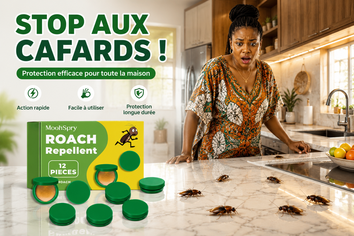 Pastilles anti-cafards Roach Repellent