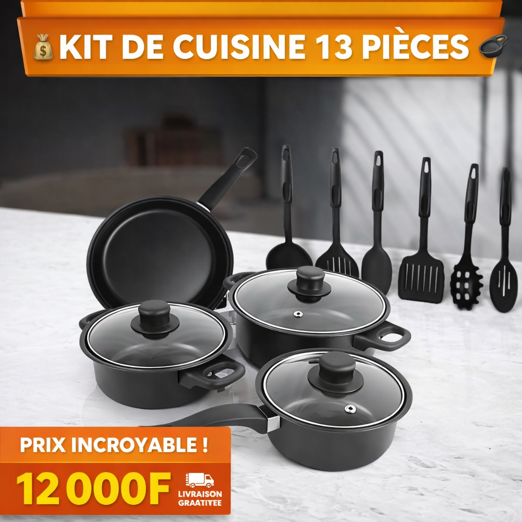 KIT DE CUISINE 13 PIECES