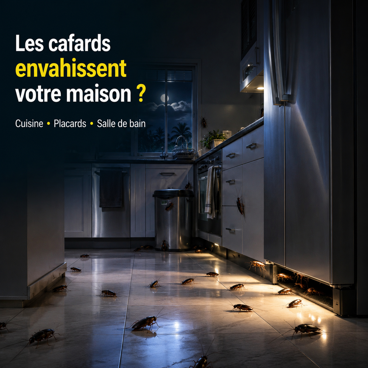 Pastilles anti-cafards – utilisation