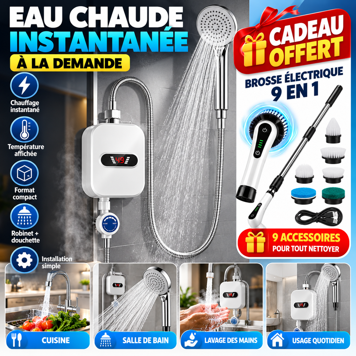 CHAUFFE-EAU INSTANTANNE