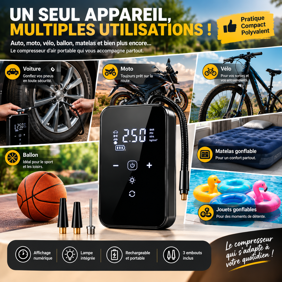 COMPRESSEUR D'AIR ELECTRIQUE