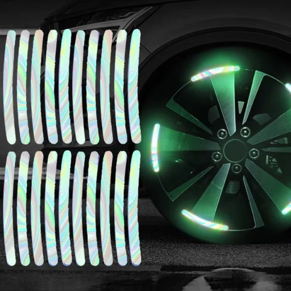 Bandes lumineuses pour roues (20 pièces) 🚗