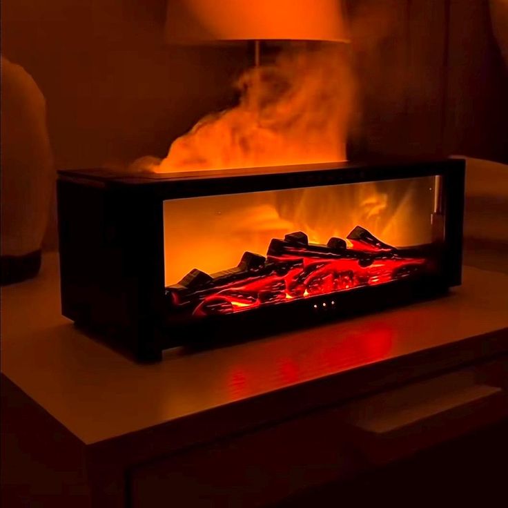 Diffuseur d’huile essentielle effet flamme 🔥