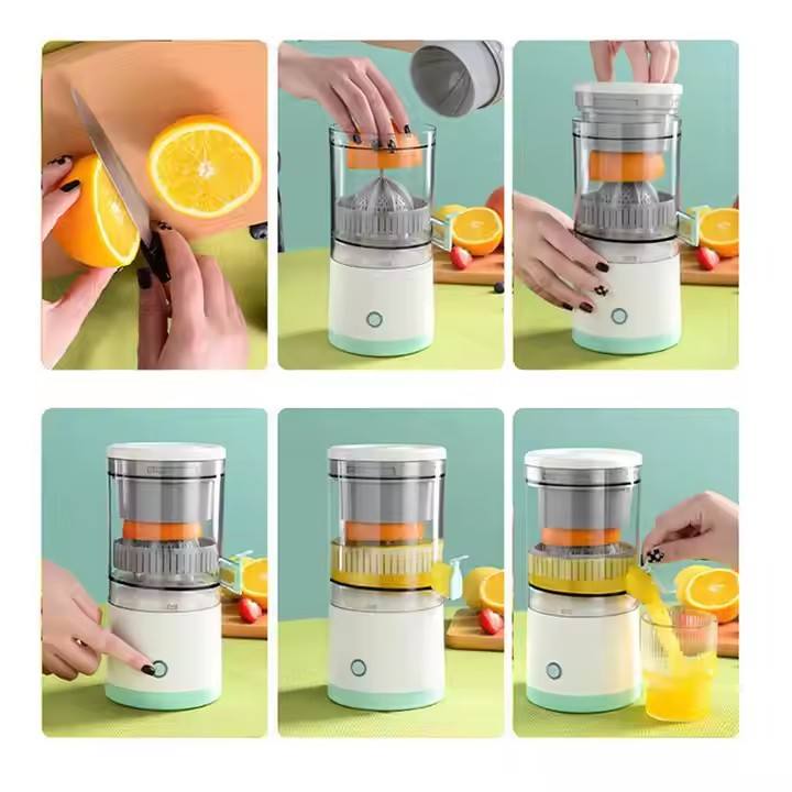 Mixeur à Sec Électrique Multifonction + Extracteur de Jus Rechargeable( Offert Gratuitement)