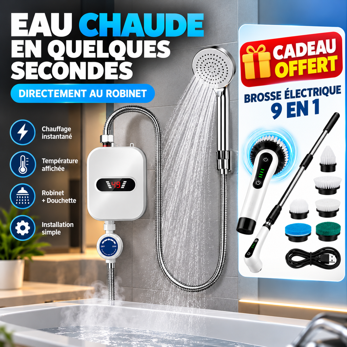 CHAUFFE-EAU INSTANTANNE