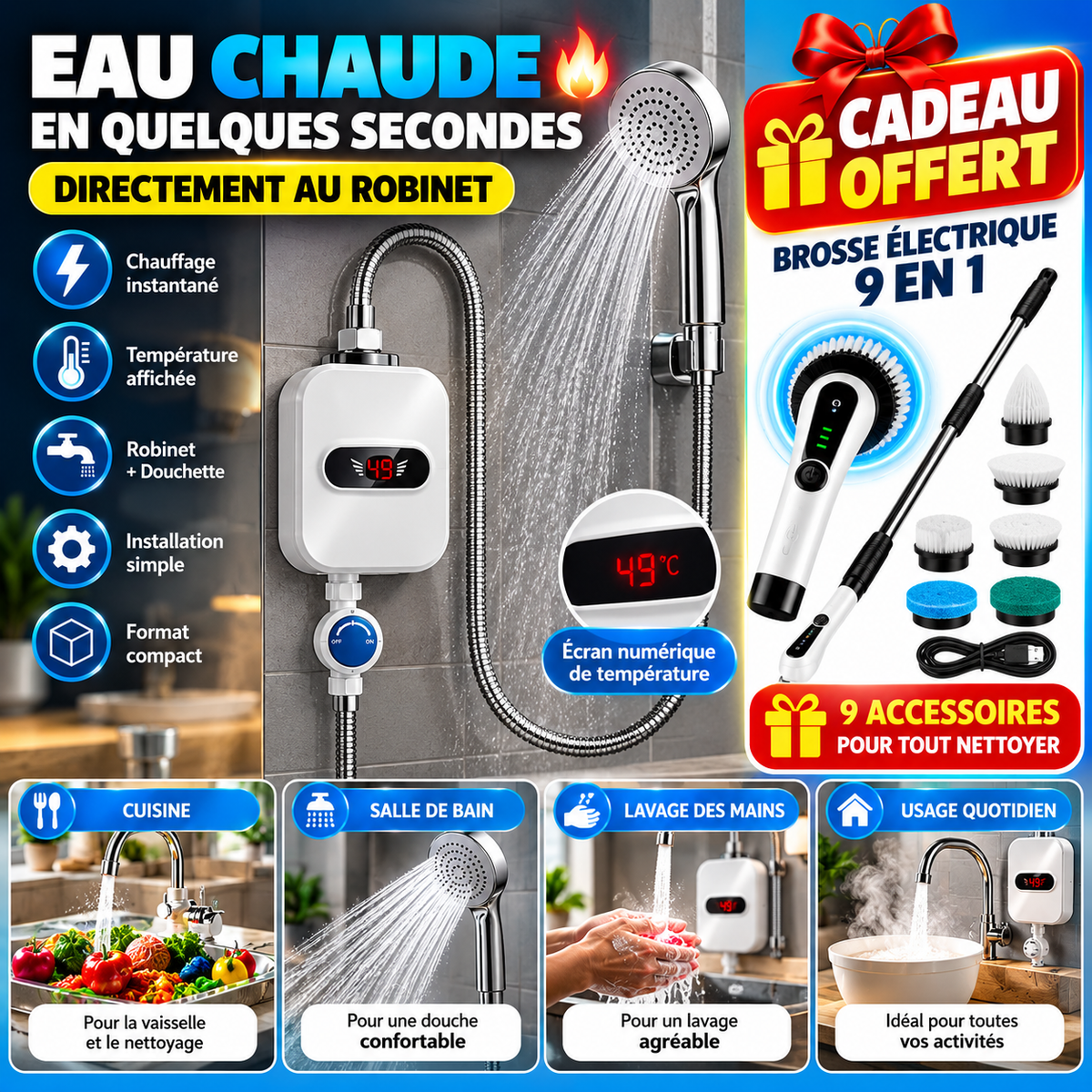 CHAUFFE-EAU INSTANTANNE