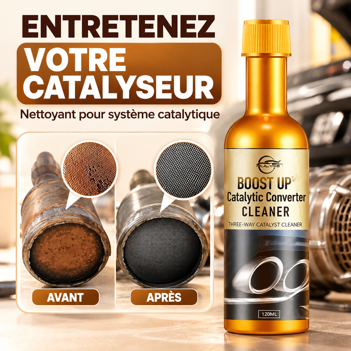 Nettoyant catalyseur BOOST UP