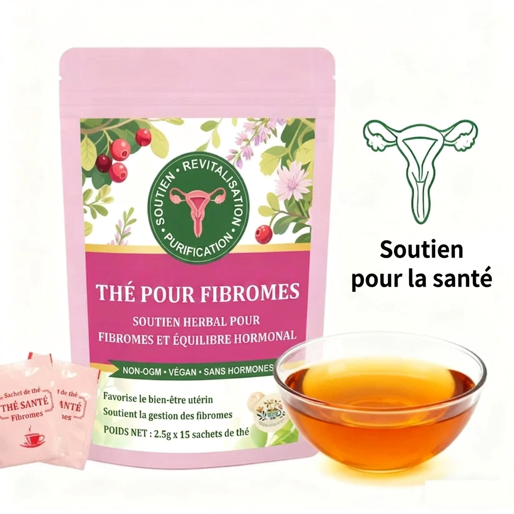 Thé Naturel Pour Fibromes Utérins et Équilibre Hormonal