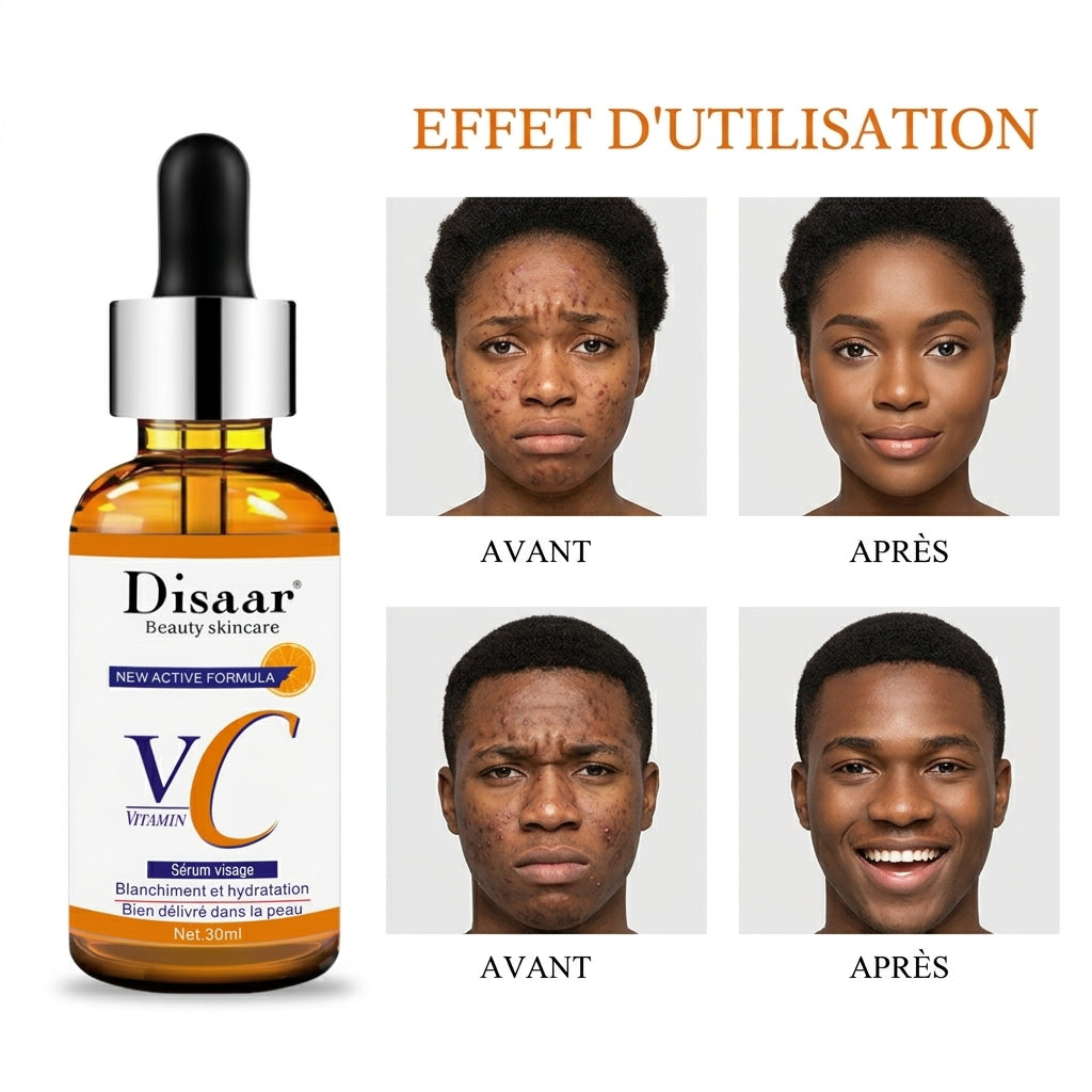 Sérum Vitamine C Disaar 30 ml – Éclat & Teint Unifié