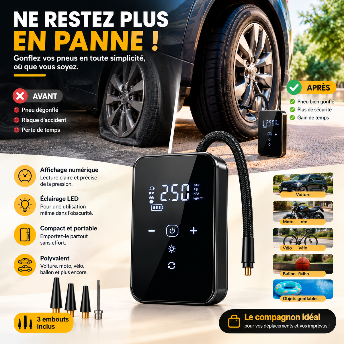 COMPRESSEUR D'AIR ELECTRIQUE
