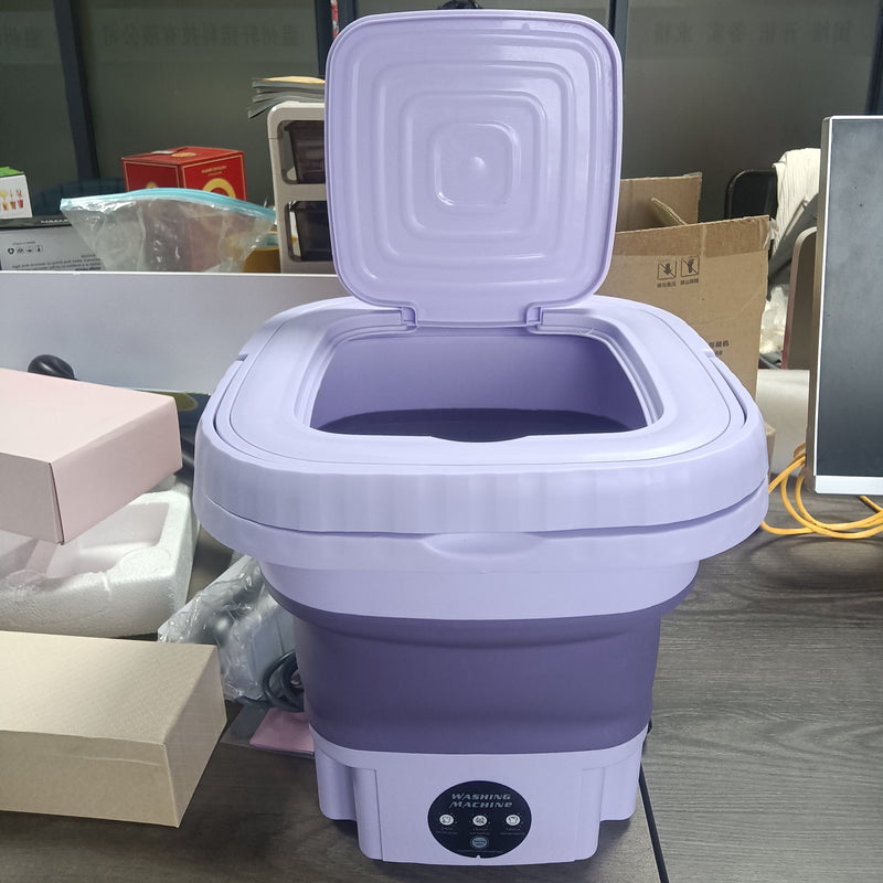 Mini machine à laver pliable