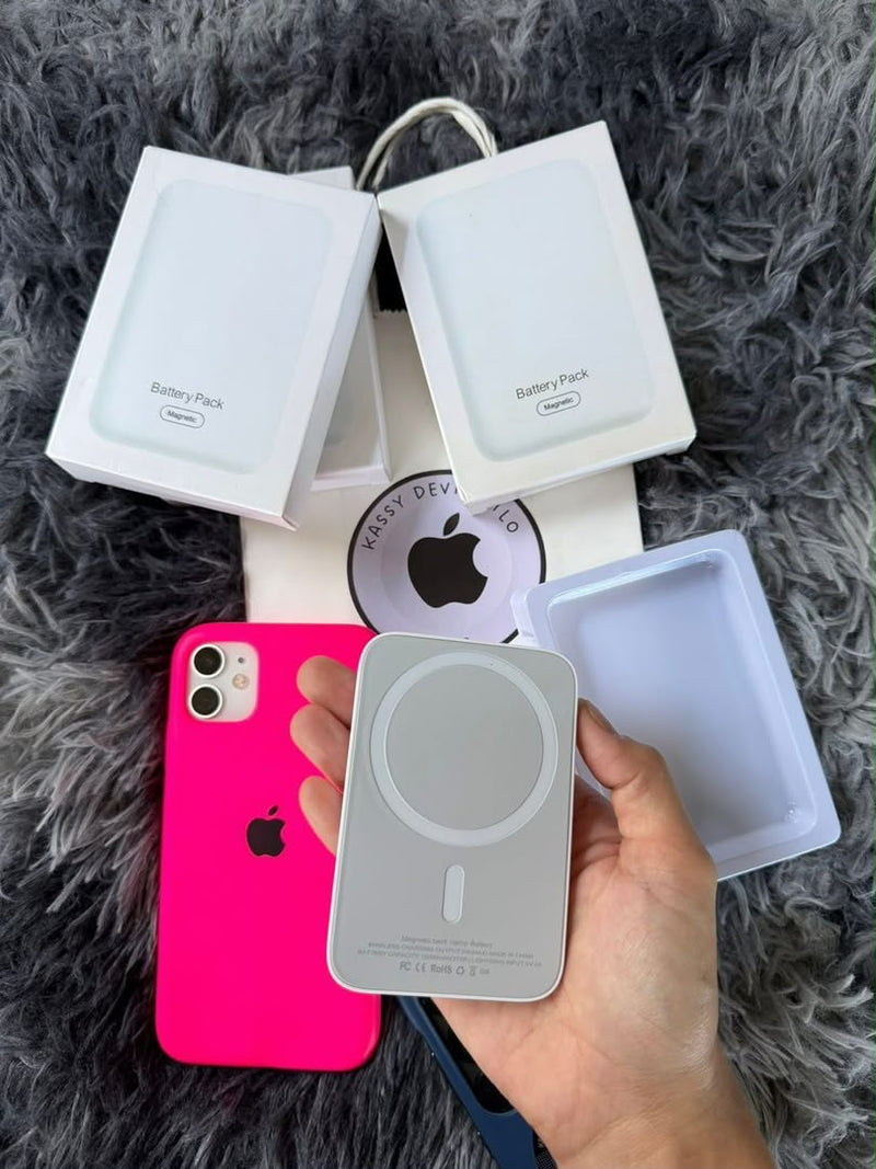 Powerbank MagSafe 8000mAh — Chargeur Sans Fil Magnétique Ultra-Compact