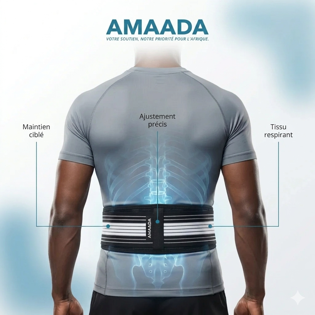 Ceinture de Soutien Lombaire Ergonomique