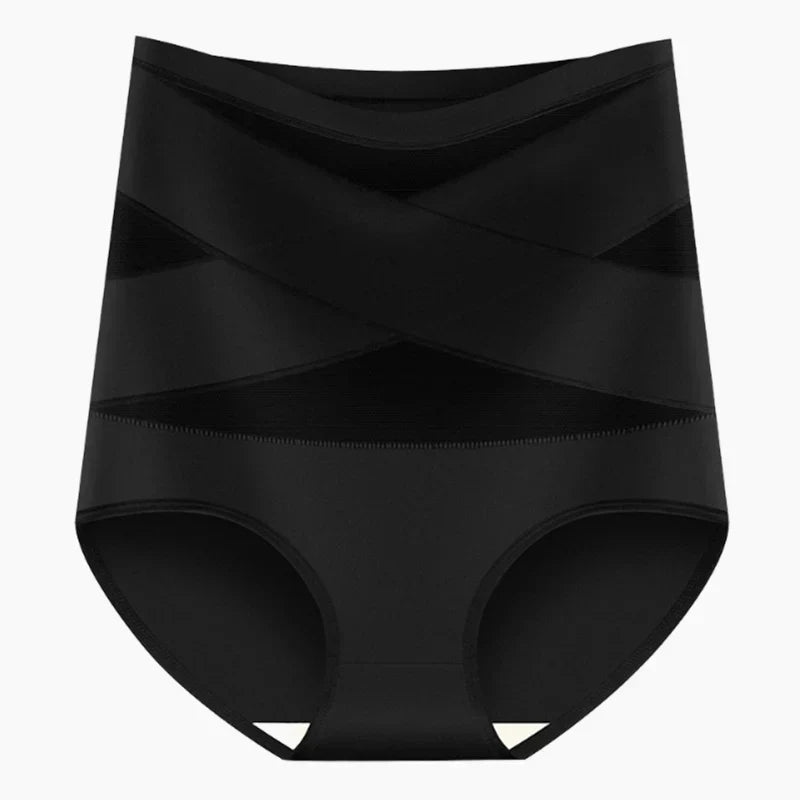 Culotte Gainante Taille Haute - Lingerie Sculptante Sans Couture (Effet Ventre Plat)