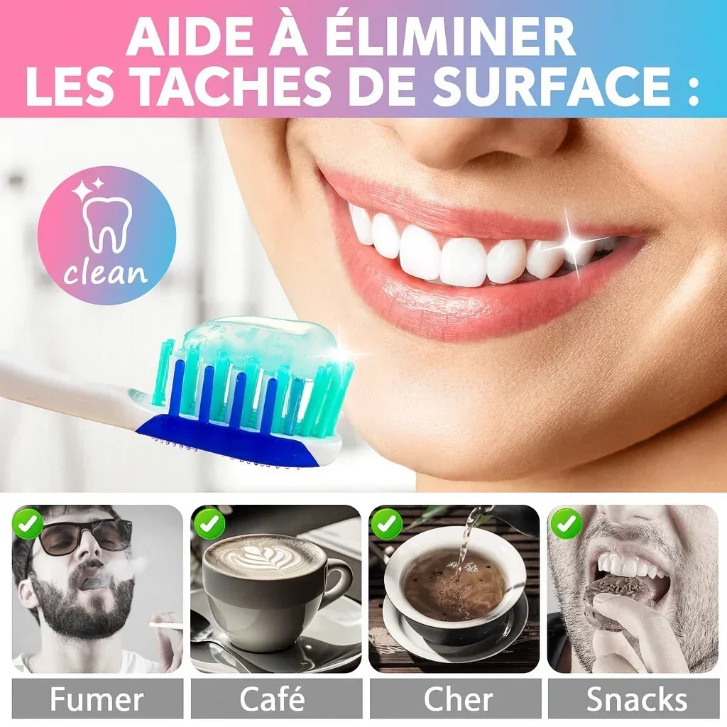 Dentifrice Blanchissant à la Niacinamide – Sourire Éclatant & Blancheur Visible Dès Les Premières Utilisations ✨🦷