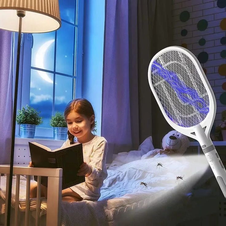 Raquette électrique anti-moustique