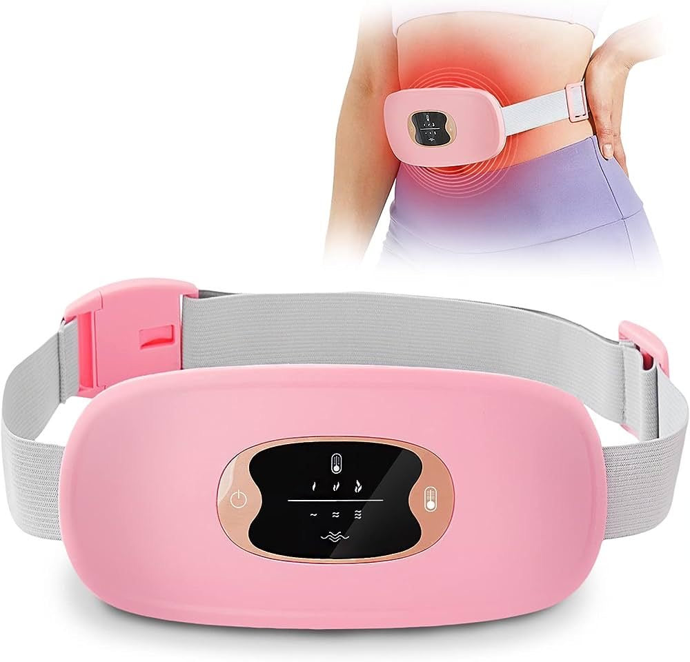Ceinture Chauffante & Massante Anti-Douleurs Menstruelles.