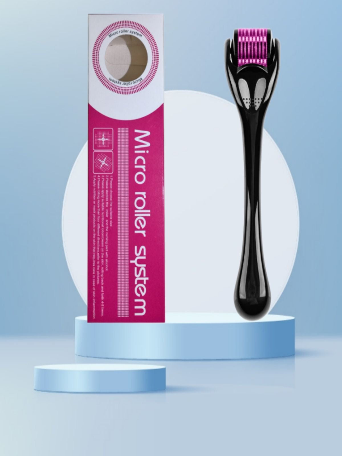 Kit Repousse Cheveux Caffeine C1 + Dermaroller