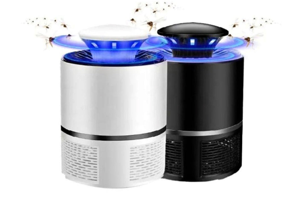 Piège à moustiques USB noir et blanc