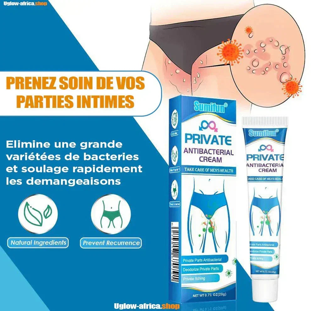 Crème anti-démangeaisons & Antibactérienne cmr