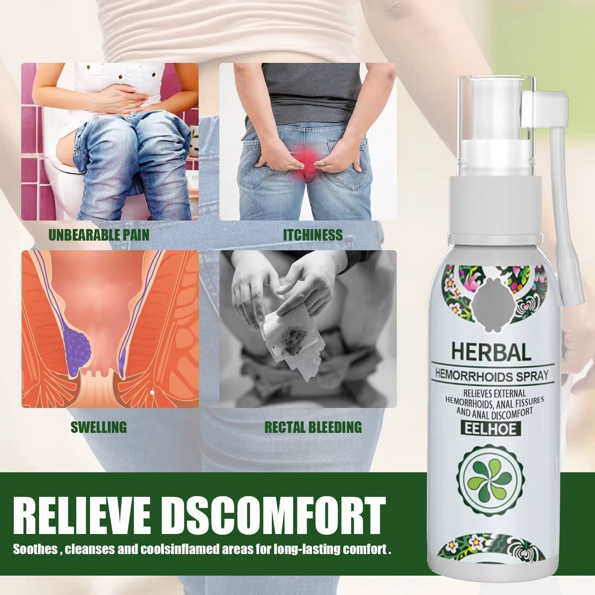 Hemocare™ Spay contre l'hémorroïde interne & externe Cmr