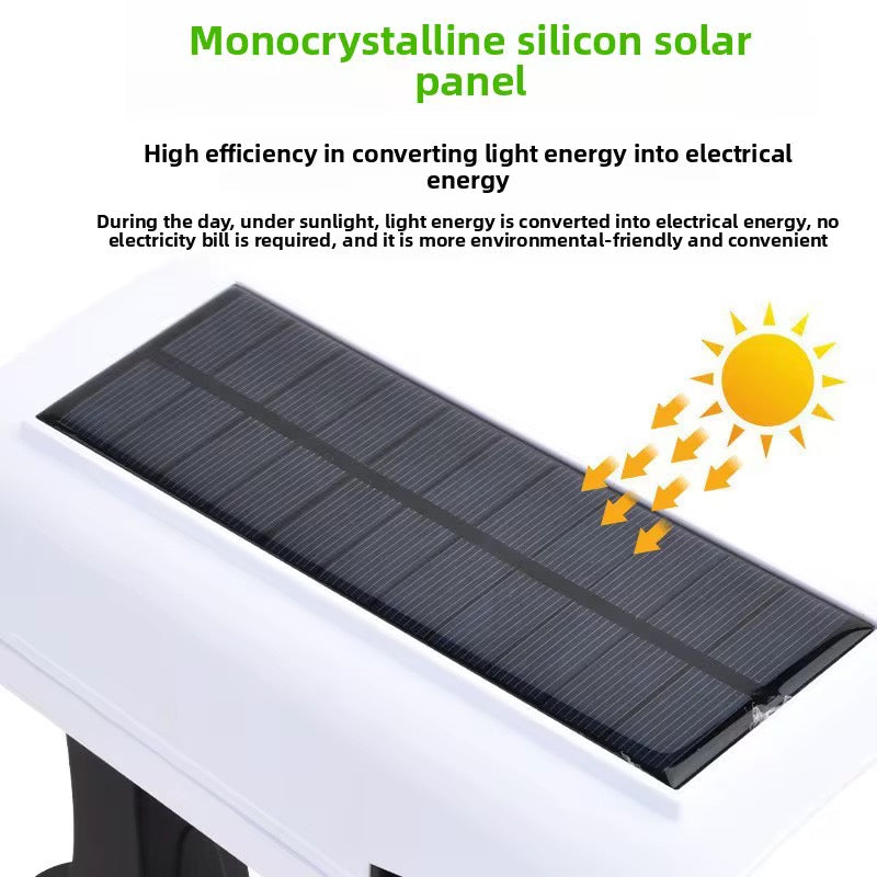 Lampe solaire à détecteur de mouvement