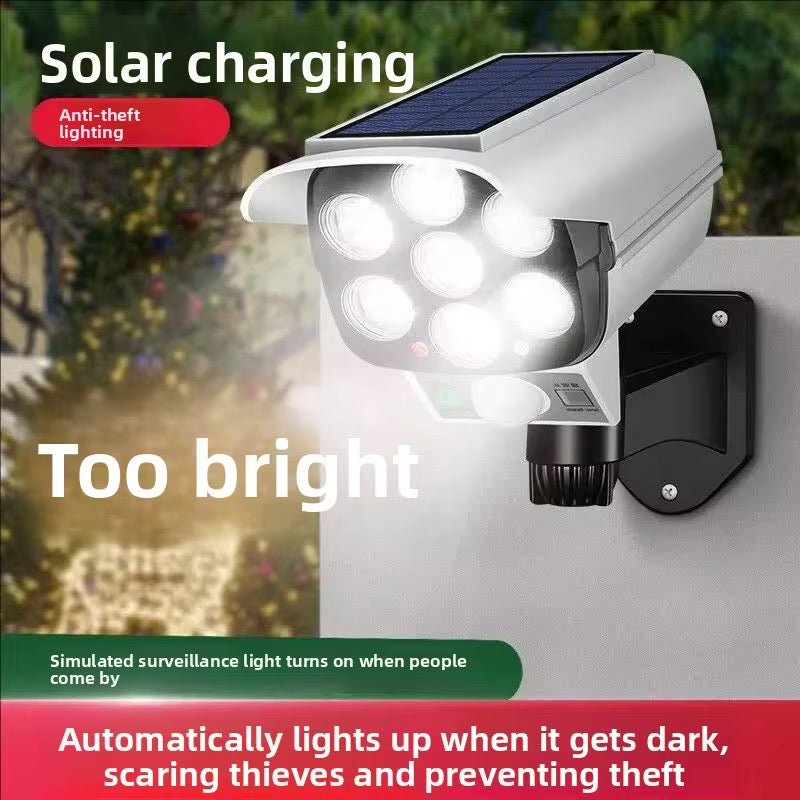 Lampe solaire à détecteur de mouvement