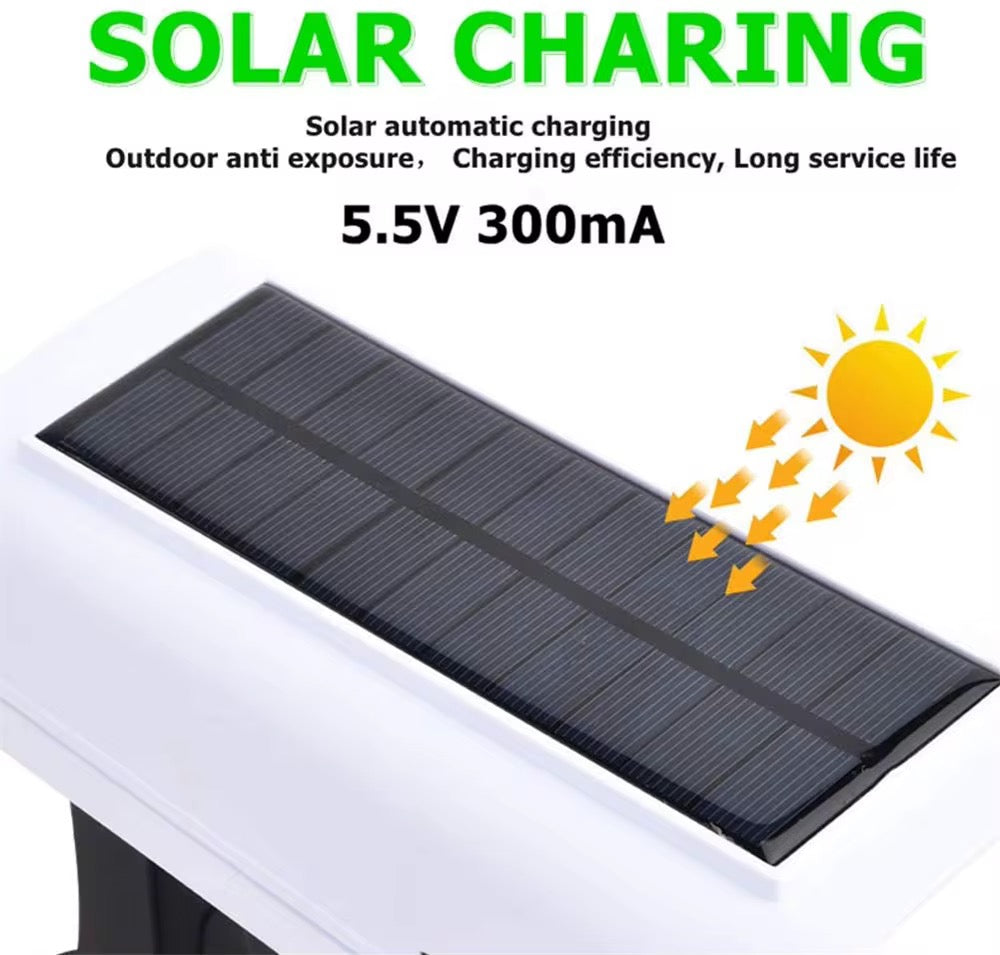 Lampe solaire à détecteur de mouvement