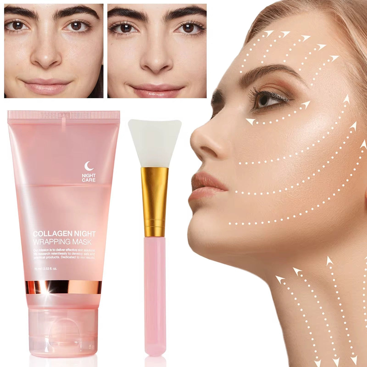 Masque de Soin du Visage au Collagène