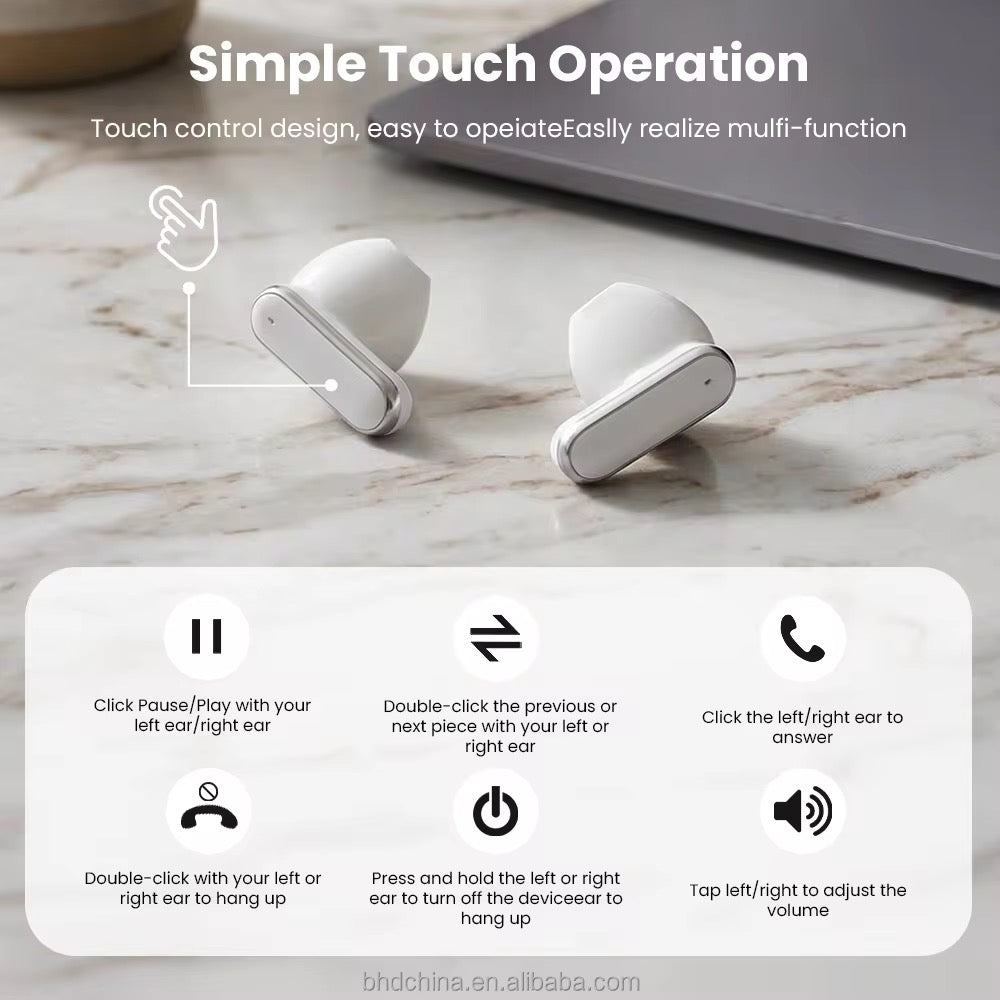 Écouteurs Bluetooth Sans Fil Q10 2 en 1