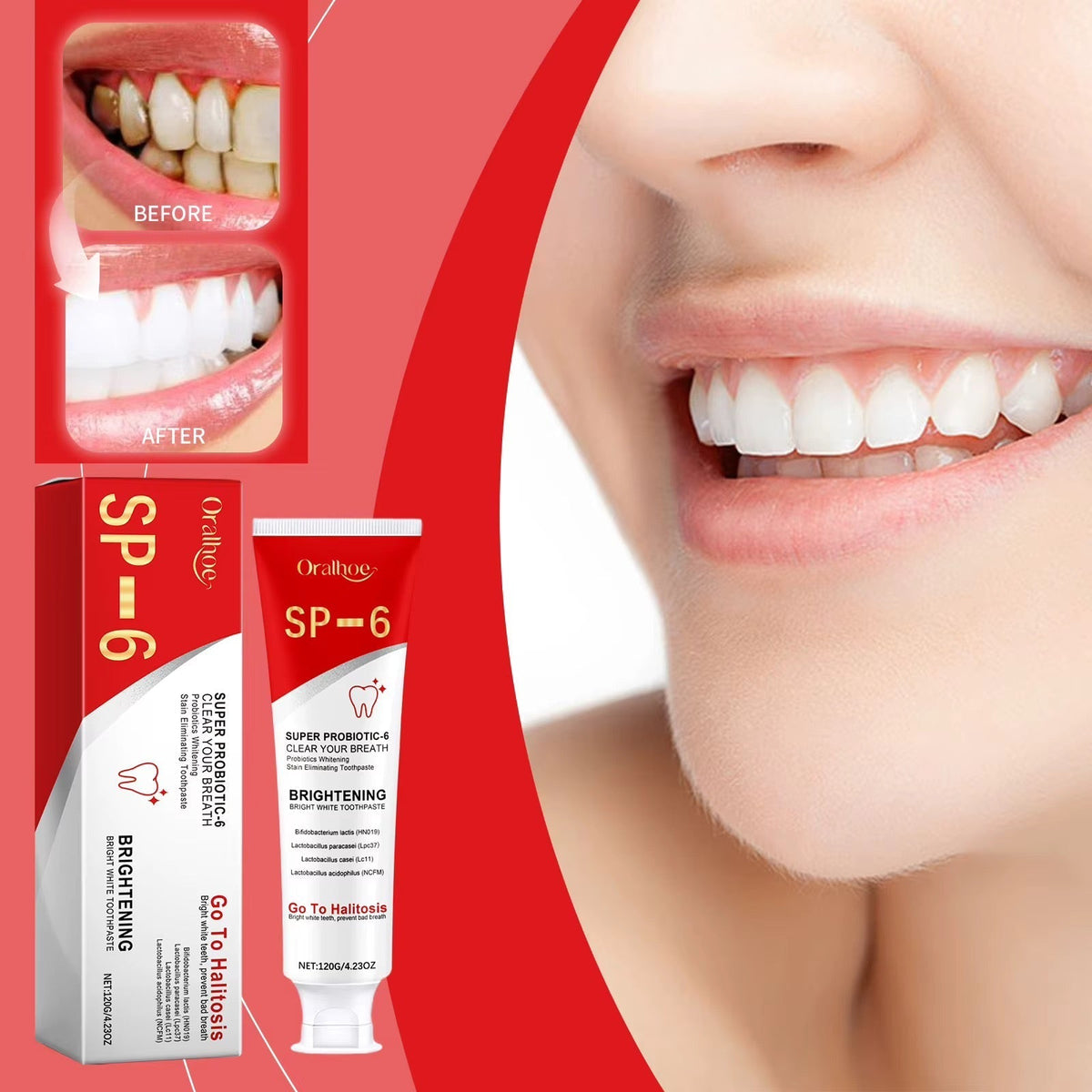 DENTIFRICE BLANCHISSANT SP-6
